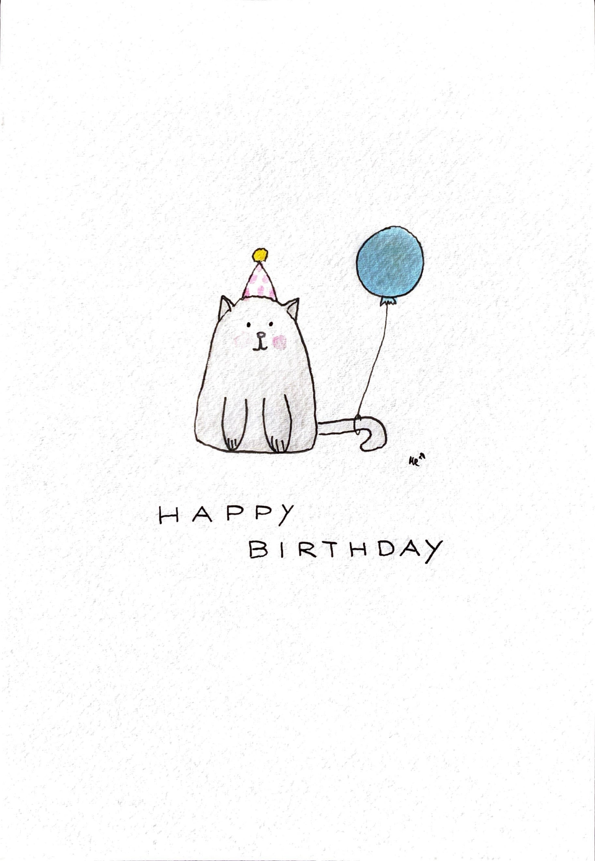 Karte Happy Birthday